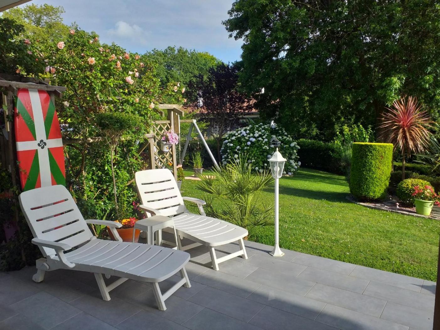 Ferienwohnung Rez-De-Jardin 50 M² Entre Biarritz Et Capbreton Ondres Exterior foto